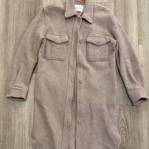 Aritzia Wilfred Beige Outerwear